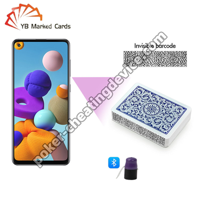 AKK A3 Samsung Galaxy A21s Cheat Cards Analyzer Para Cartões de Jogo Marcados com Código de Barras