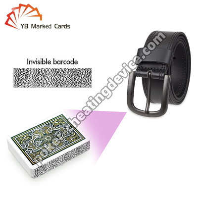 Belt Poker Cheat Card Scanner Discreta Solução de Alta Precisão Para Jogos de Poker