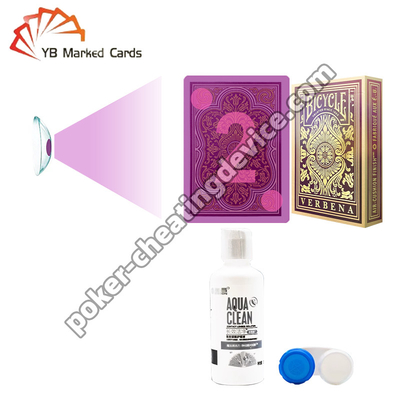 Lentes de contato infravermelhas para Texas Hold'Em Poker Ultimate Cheat Tool