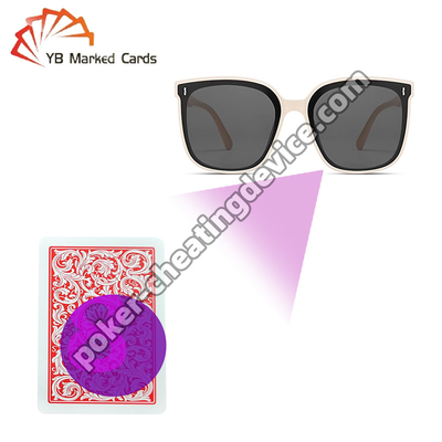 Óculos de sol de poker infravermelhos detectam marcas ocultas em jogos de poker ao vivo