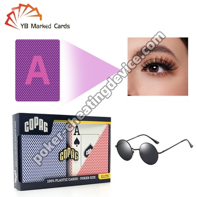 Copag Export Back Marked Poker Cards Duplo Deck Azul / Vermelho