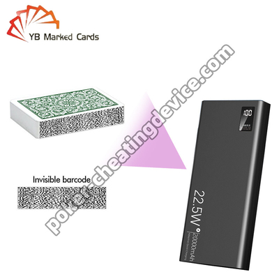 Power Bank Hidden Poker Cheat Camera Para Analista de Vencedores de Poker