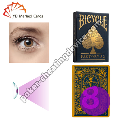 Fábrica de Bicicletas 52 Infravermelhos Marcado Cartões de Jogo Ultimate Poker Vantagem