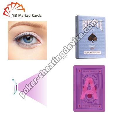 Bicicletas com cartões de jogo marcados com infravermelhos para trapaça no poker