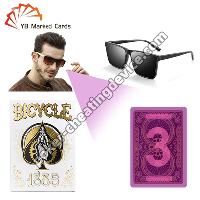 Bicycle 1885 Anniversary Marked Poker Cards com tinta invisível IR