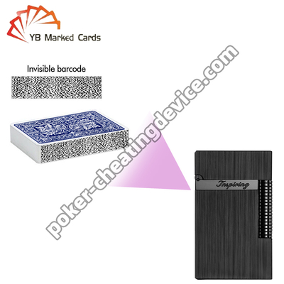 Câmera Escondida de Trapaça de Pôquer Mais Leve para Cartas Marcadas com Código de Barras