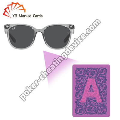 Óculos de Sol para Cartas Marcadas Luminosas para Pôquer