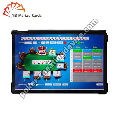 Dispositivo Tablet Analisador de Pôquer com Visualização em Tempo Real para Texas Hold'em