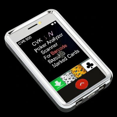 CVK 500 Poker Analyzer Scanner For Barcode Side Marked Cards