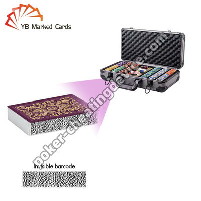 Chip Box scanner de câmera sem fio para barcodes marcado deck de jogo