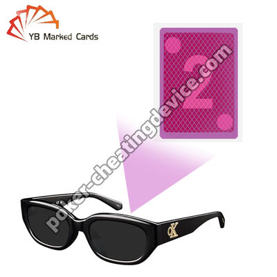 Óculos de tinta UV invisíveis para cartas de poker marcadas