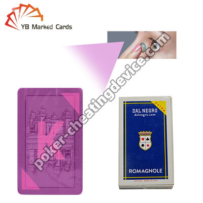Baralho Marcado Infravermelho Dal Negro para Truques de Trapaça em Jogos de Azar