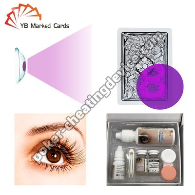 Lentes de Contato de Raio-X Para Ver Cartas Marcadas em Jogos de Azar