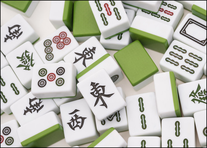 Acessórios de jogo de engano marcados infravermelhos do tamanho normal dos dispositivos de Mahjong